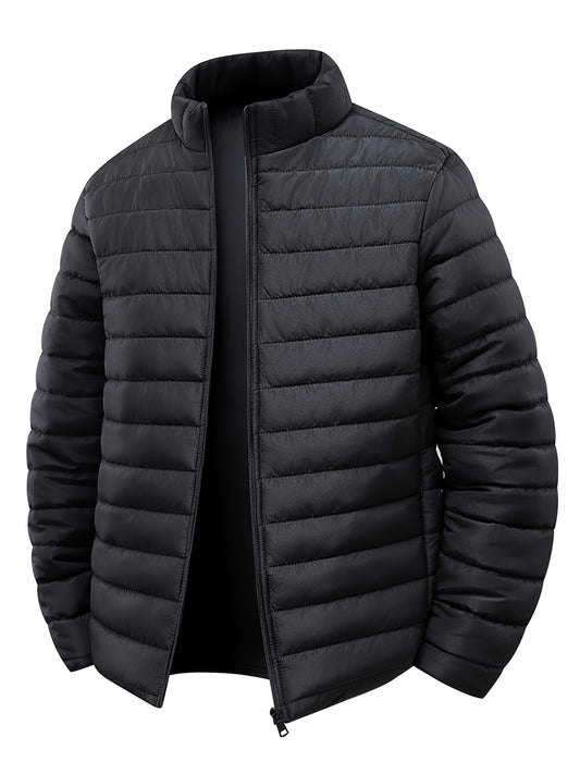 Giacca Uomo Autunno Inverno, Cappotto Casual Caldo, Giacca Imbottita Versatile per Outdoor
